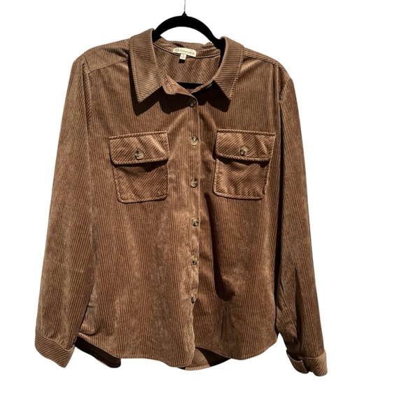 Democracy women’s top Large Fall warm minimalist classic casual outdoors - Picture 1 of 7